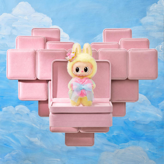 THE MONSTERS Let's Checkmate Series Plush Hanging Card