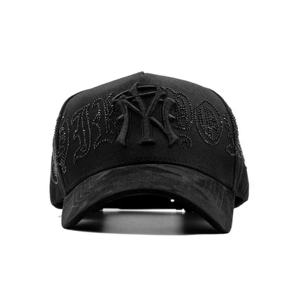 31 HATS NY CRYSTALS BLACK